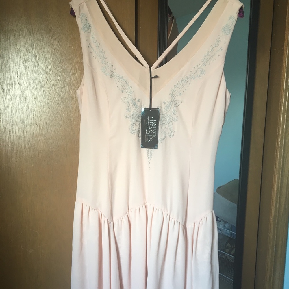 Fantastic beasts pink Queenie dress